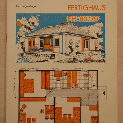 Kataloge VEB Fertighausbau Wittenberge