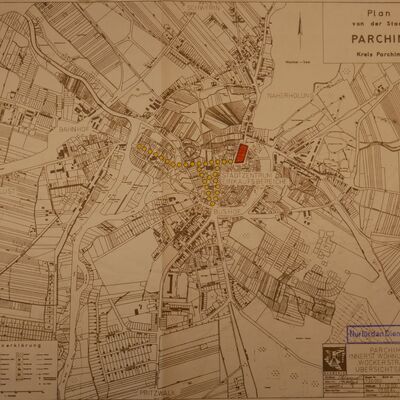 Stadtplan Parchim Wohnungsbaukonzeption