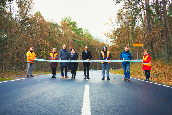 2024-11-18 Kreisstraße 38 bei Klein Laasch wieder freigegeben